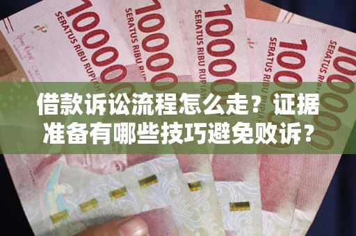 北京借款诉讼流程怎么走？证据准备有哪些技巧避免败诉？