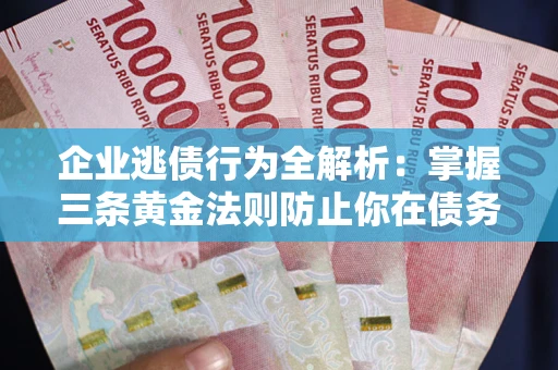 北京企业逃债行为全解析：掌握三条黄金法则防止你在债务乱局中“踩雷”